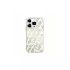 Karl Lagerfeld KLHCP15XHKFOEMD custodia rigida per Apple iPhone 15 Pro Max, oro, IML FulloverLogo