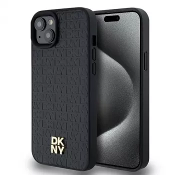 DKNY DKHMP15SPSHRPSK Custodia rigida per iPhone 15/14/13 6,1