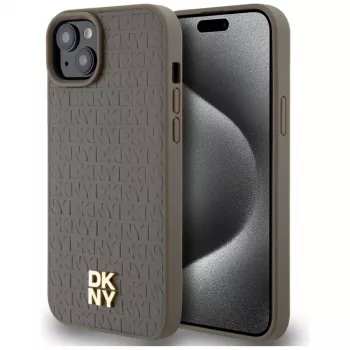 DKNY DKHMP15SPSHRPSW Custodia rigida iPhone 15 / 14 / 13 6,1