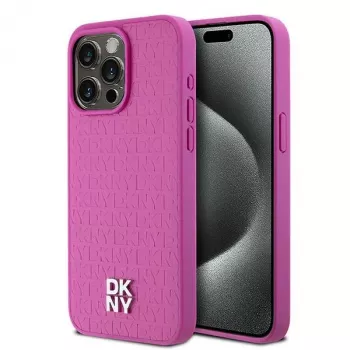 DKNY DKHMP15XPSHRPSP Custodia rigida iPhone 15 Pro Max 6,7