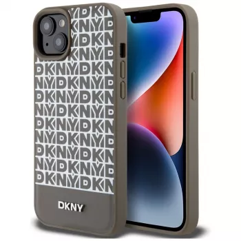 DKNY DKHMP15SPSOSPW Custodia rigida iPhone 15 / 14 / 13 6,1