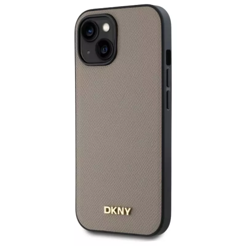 DKNY DKHMP15SPGHLME Custodia rigida per Apple iPhone 15 6,1