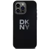 DKNY DKHCP15LSMCBSK Custodia rigida in silicone liquido per Apple iPhone 15 Pro 6,1