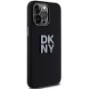 DKNY DKHCP15LSMCBSK Custodia rigida in silicone liquido per Apple iPhone 15 Pro 6,1