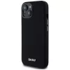 DKNY DKHMP14SSMCHLK Custodia rigida Liquid Silicone MagSafe per iPhone 13/14/15 6,1
