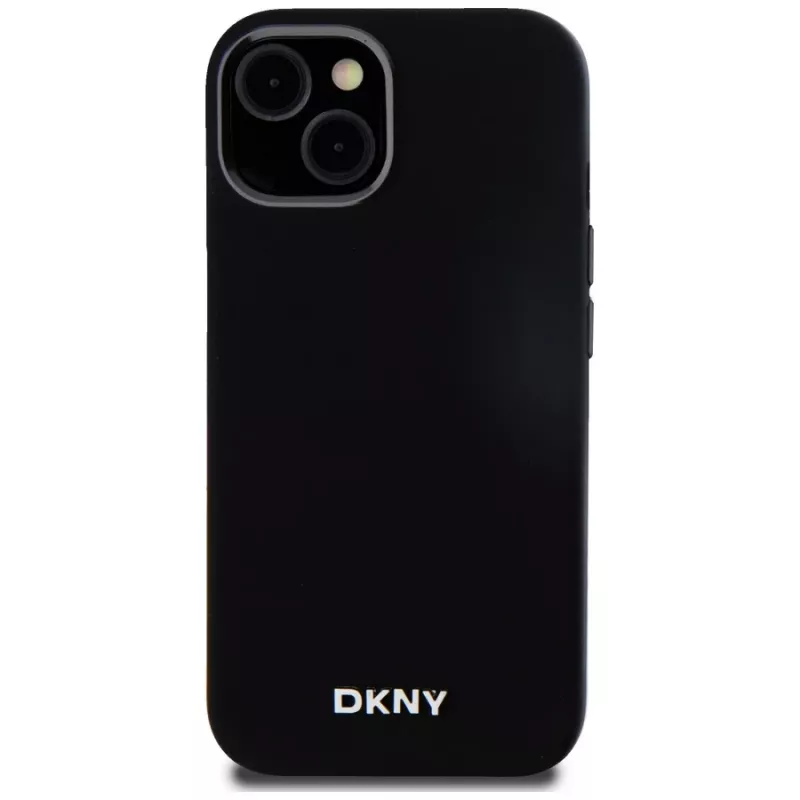 DKNY DKHMP14SSMCHLK Custodia rigida Liquid Silicone MagSafe per iPhone 13/14/15 6,1
