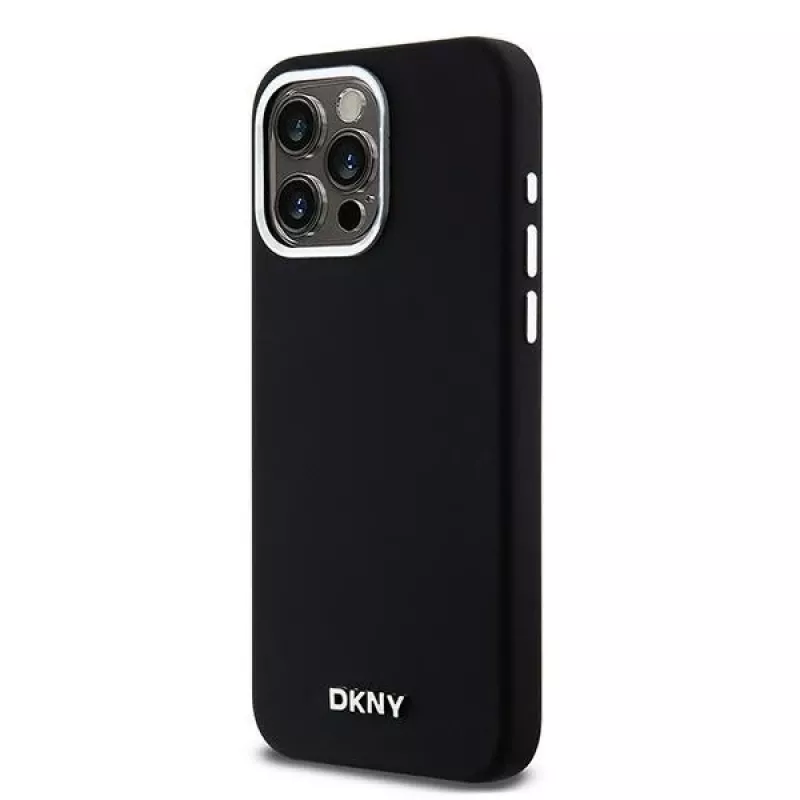 DKNY DKHMP14XSMCHLK Custodia rigida Liquid Silicone MagSafe per Apple iPhone 14 Pro Max 6,7