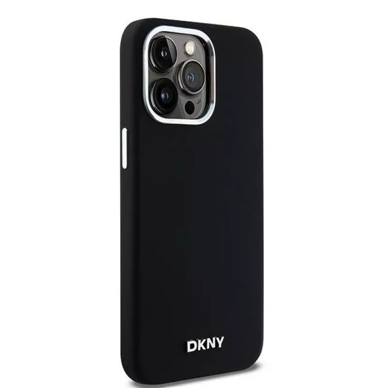 DKNY DKHMP14XSMCHLK Custodia rigida Liquid Silicone MagSafe per Apple iPhone 14 Pro Max 6,7