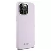 DKNY DKHMP15XSMCHLP Custodia rigida Liquid Silicone con MagSafe per Apple iPhone 15 Pro Max 6,7