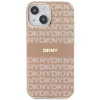DKNY DKHMP15SHRHSEP Custodia rigida IML Mono & Stripe MagSafe per iPhone 15/14/13 6,1