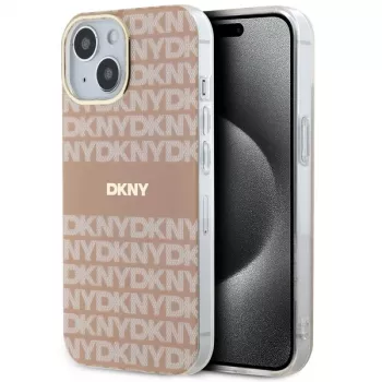 DKNY DKHMP15MHRHSEP Custodia rigida per Apple iPhone 15 Plus / 14 Plus 6,7