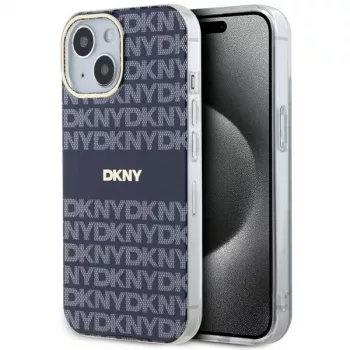 DKNY DKHMP15SHRHSEB Custodia rigida per iPhone 15/14/13 6,1