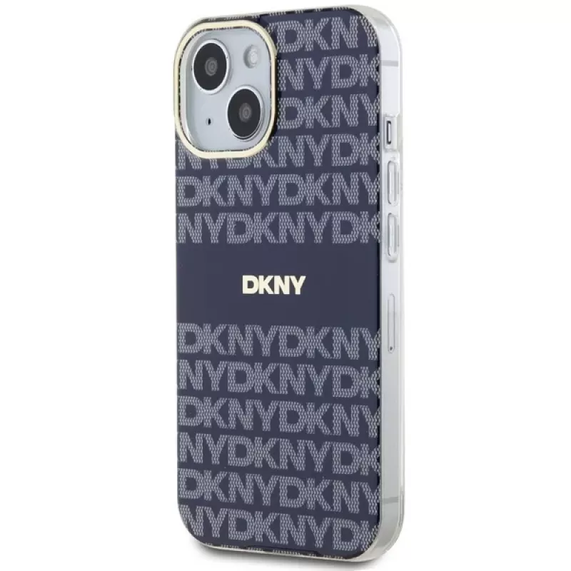DKNY DKHMP15SHRHSEB Custodia rigida per iPhone 15/14/13 6,1