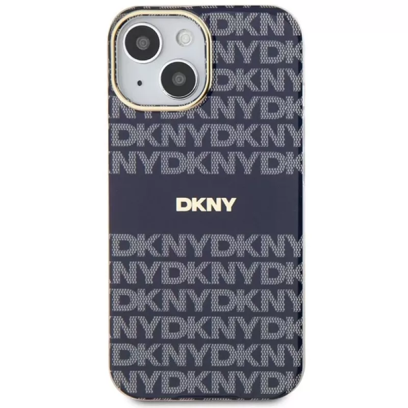 DKNY DKHMP15SHRHSEB Custodia rigida per iPhone 15/14/13 6,1