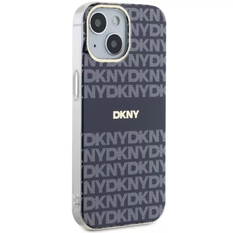DKNY DKHMP15SHRHSEB Custodia rigida per iPhone 15/14/13 6,1