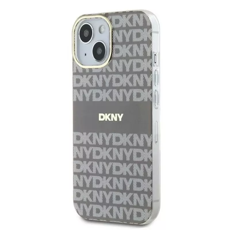 DKNY DKHMP15SHRHSEE Custodia rigida per Apple iPhone 15 / 14 / 13 6,1