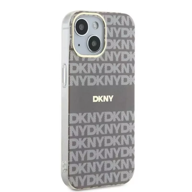 DKNY DKHMP15SHRHSEE Custodia rigida per Apple iPhone 15 / 14 / 13 6,1