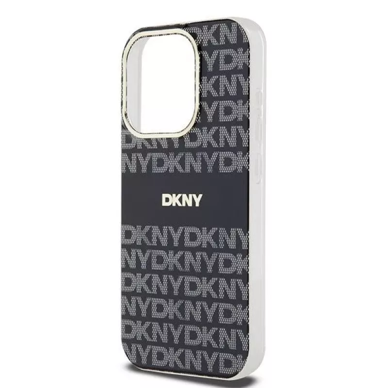 DKNY DKHMP14XHRHSEK Custodia rigida IML Mono & Stripe MagSafe per iPhone 14 Pro Max 6,7