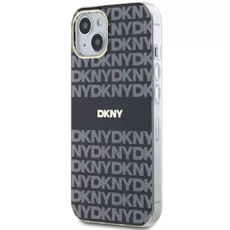 DKNY DKHMP15MHRHSEK Custodia rigida per iPhone 15 Plus / 14 Plus 6,7