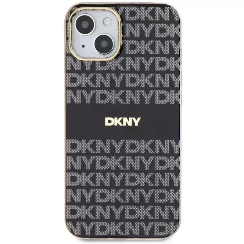DKNY DKHMP15MHRHSEK Custodia rigida per iPhone 15 Plus / 14 Plus 6,7