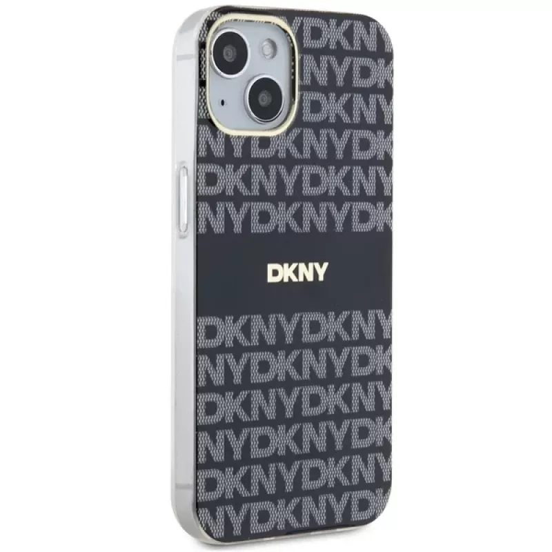 DKNY DKHMP15MHRHSEK Custodia rigida per iPhone 15 Plus / 14 Plus 6,7