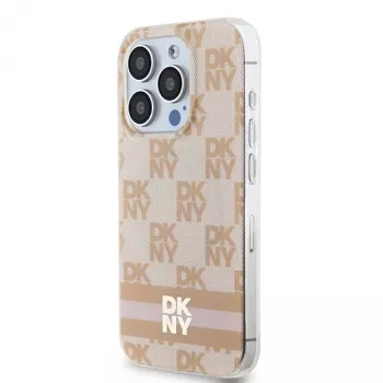 DKNY DKHMP15LHCPTSP Custodia rigida per iPhone 15 Pro 6,1