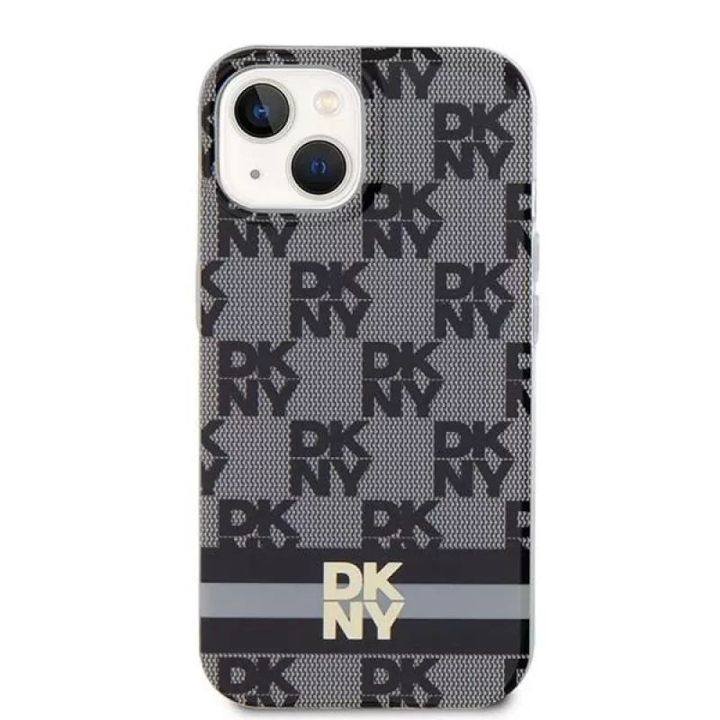 DKNY DKHMP15MHCPTSK Custodia rigida per iPhone 15 Plus / 14 Plus 6,7