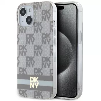 DKNY DKHMP14SHCPTSE Custodia rigida per iPhone 14/15/13 6,1