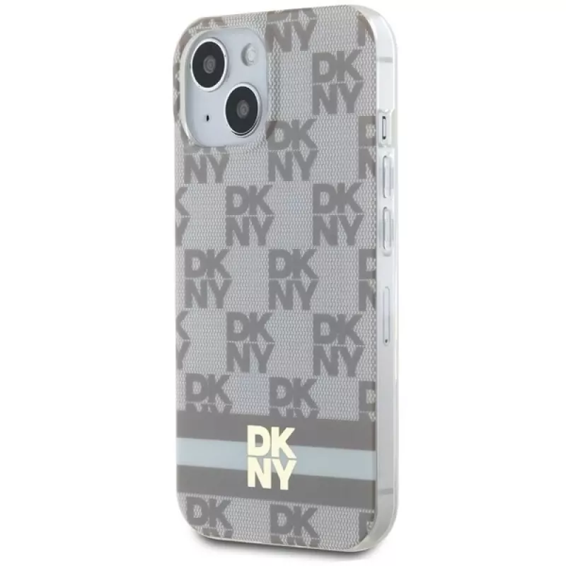 DKNY DKHMP14SHCPTSE Custodia rigida per iPhone 14/15/13 6,1