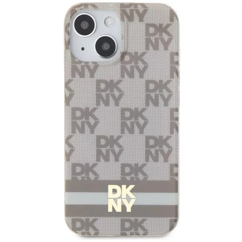 DKNY DKHMP14SHCPTSE Custodia rigida per iPhone 14/15/13 6,1