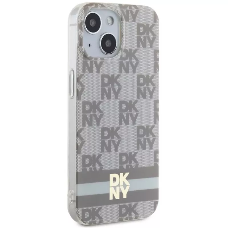 DKNY DKHMP14SHCPTSE Custodia rigida per iPhone 14/15/13 6,1