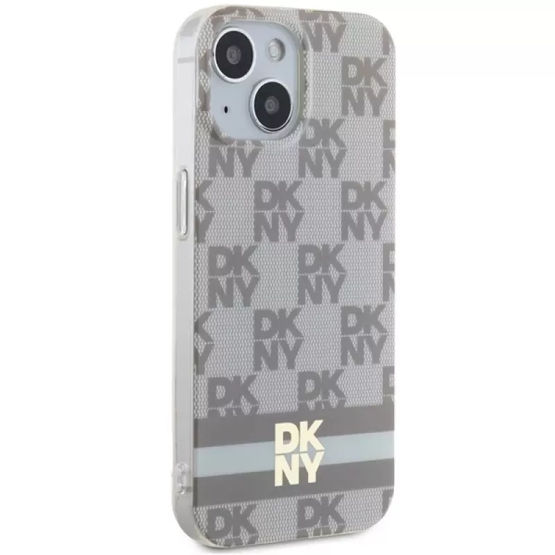 DKNY DKHMP15SHCPTSE Custodia rigida per Apple iPhone 15 / 14 / 13 6,1