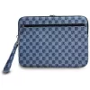 DKNY Sleeve DKCS14PVSHLB 14 inch blu motivo checkered con strisce stampate custodia per laptop