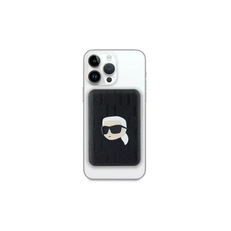 KARL LAGERFELD KLPB5FPGKSKIHK Power Bank wireless 5000mAh 15W MagSafe nero