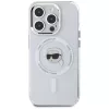 KARL LAGERFELD IML Metal Karl Head Custodia MagSafe per Apple iPhone 15 Pro Max bianco