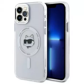 Karl Lagerfeld KLHMP12MHLSCHH Custodia rigida per iPhone 12/12 Pro 6,1