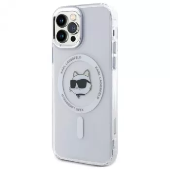 Karl Lagerfeld KLHMP12MHLSCHH Custodia rigida per iPhone 12/12 Pro 6,1