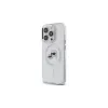 Karl Lagerfeld KLHMP14XHLSKCH Hardcase IML Metal Karl & Choupette Head MagSafe per iPhone 14 Pro Max 6,7