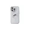 Karl Lagerfeld KLHMP14XHLSKCH Hardcase IML Metal Karl & Choupette Head MagSafe per iPhone 14 Pro Max 6,7