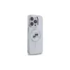 Karl Lagerfeld KLHMP14XHLSKCH Hardcase IML Metal Karl & Choupette Head MagSafe per iPhone 14 Pro Max 6,7