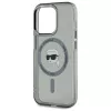 Karl Lagerfeld KLHMP15XHLSKIK Hardcase IML Metal Karl Head MagSafe per iPhone 15 Pro Max 6,7