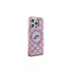 Karl Lagerfeld KLHMP15LHMCKMHP Cover posteriore MagSafe per iPhone 15 Pro 6,1 inch rosa IML Monogram Karl & Choupette Head