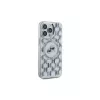 Karl Lagerfeld KLHMP15LHMCKMHT iPhone 15 Pro 6.1 trasparente IML Monogram Karl & Choupette Head MagSafe Case