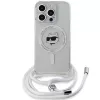Karl Lagerfeld KLHMP14XHCCHNT iPhone 14 Pro Max 6.7 Hardcase trasparente IML Choupette Head & Cord Magsafe