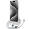 Karl Lagerfeld KLHMP15SHCCHNT iPhone 15 / 14 / 13 6.1 Hardcase trasparente IML Choupette Head & Cord Magsafe