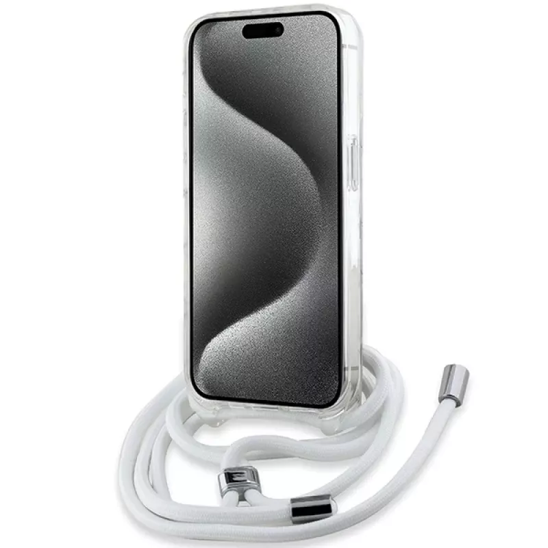 Karl Lagerfeld KLHMP15XHCCHNT Hardcase per iPhone 15 Pro Max 6,7