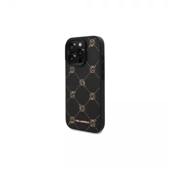 Karl Lagerfeld MagSafe Karl Head Case per iPhone 16 Pro Max (nero)