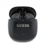 Guess GUTWSJ14ESGKTWS Auricolari True Wireless Bluetooth 5.3 In-Ear con custodia di ricarica, nero, Classic Logo Print