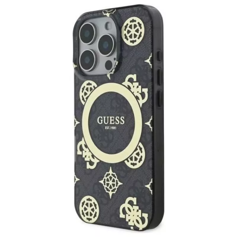 Guess GUHMP16XH4PYEEK Custodia rigida per iPhone 16 Pro Max 6,9