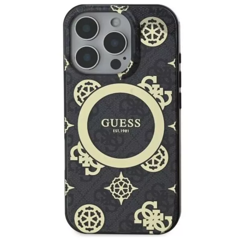 Guess GUHMP16XH4PYEEK Custodia rigida per iPhone 16 Pro Max 6,9